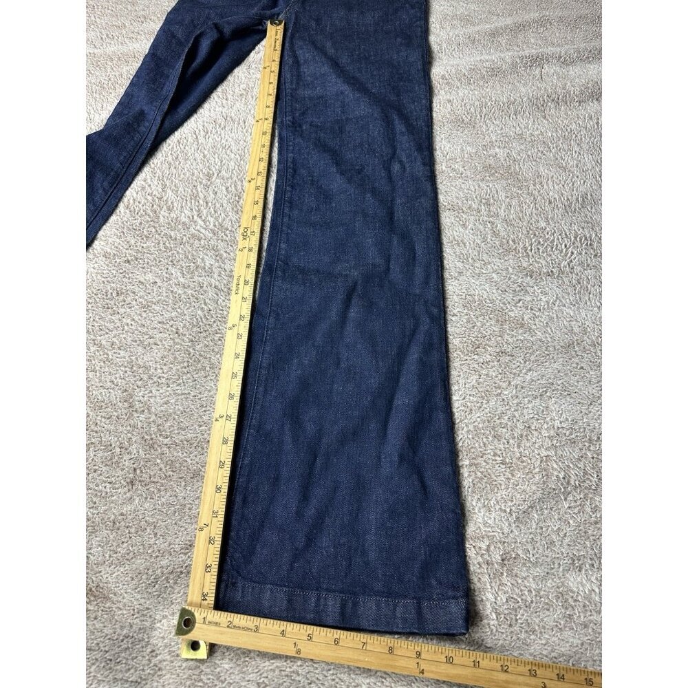 Paige Sansa Denim Strapless Jumpsuit Sz 2 NEW Retails $329 - Picture 8 of 16